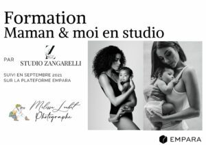 maman et bebe en studio