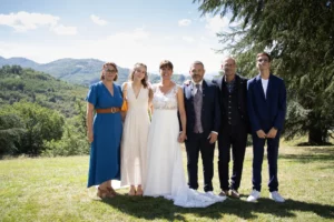 Photo groupe mariage